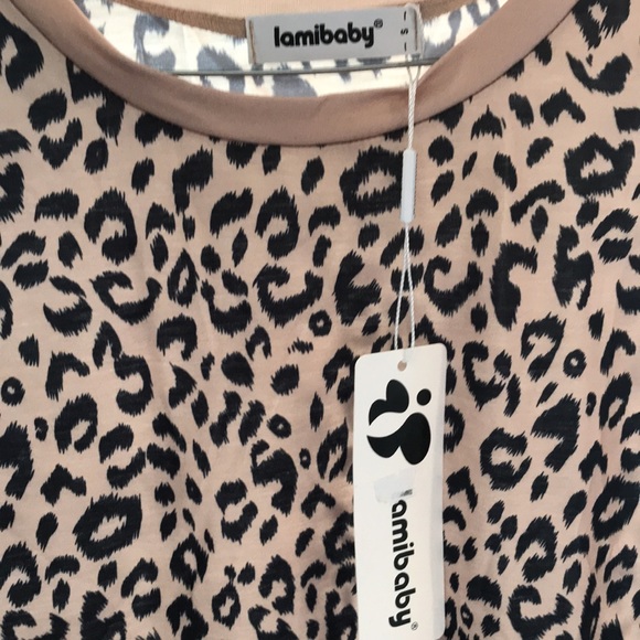 NWT Womens Boutique Leopard Print Top Small - Picture 3 of 6